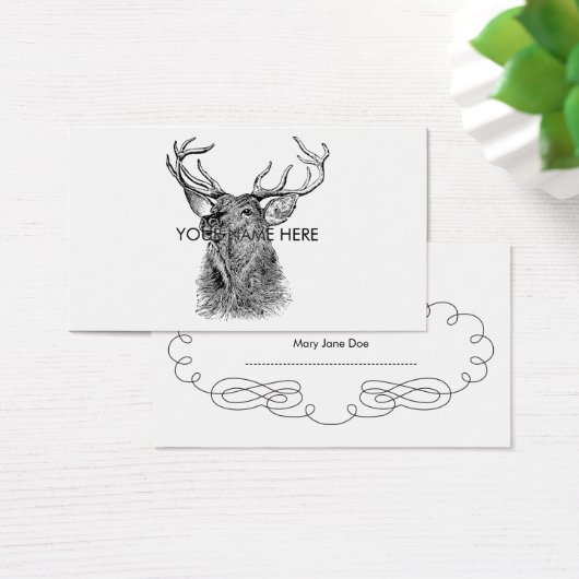 Reindeer Vintage Antler Hunter (Desk)