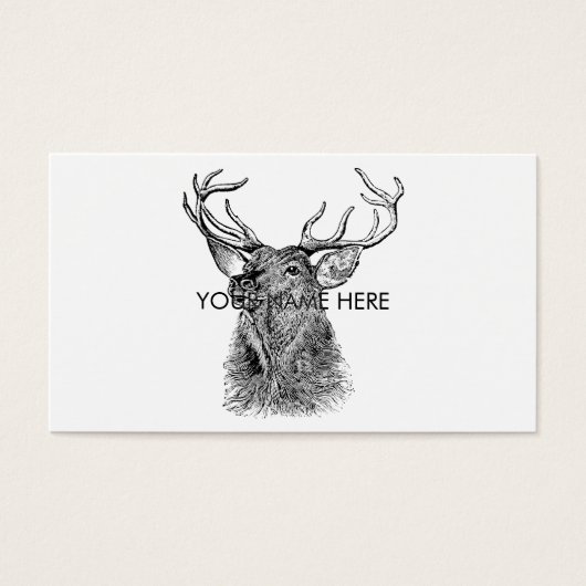 Reindeer Vintage Antler Hunter (Front)