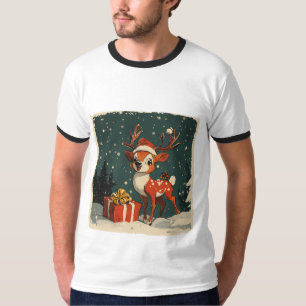 Reindeer with presents T-Shirt