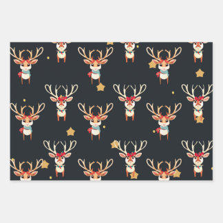 Reindeer Wrapping Paper