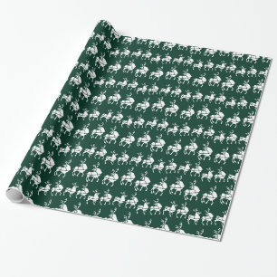 Reindeer Wrapping Paper Christmas Wrapping Paper