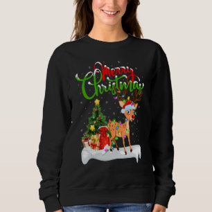 Reindeer Xmas Decorations Santa Reindeer Christm Sweatshirt
