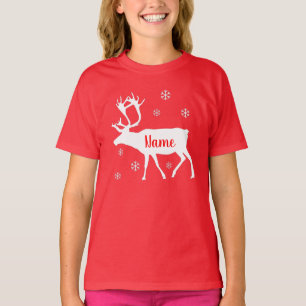 Reindeer Your Name Christmas shirt
