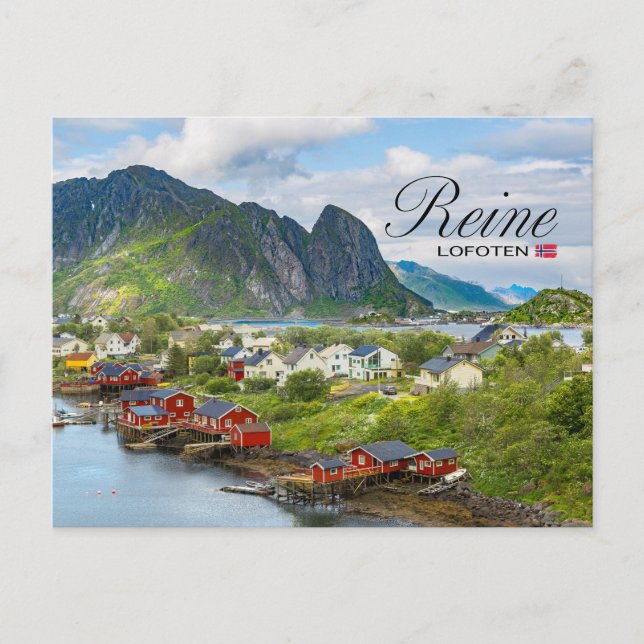 Reine auf den Lofoten Postcard (Front)
