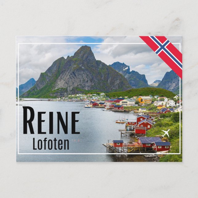 Reine auf den Lofoten Postcard (Front)