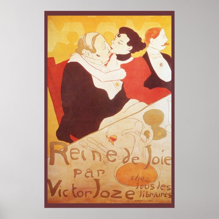 Reine de Joie par Victor Joze Poster