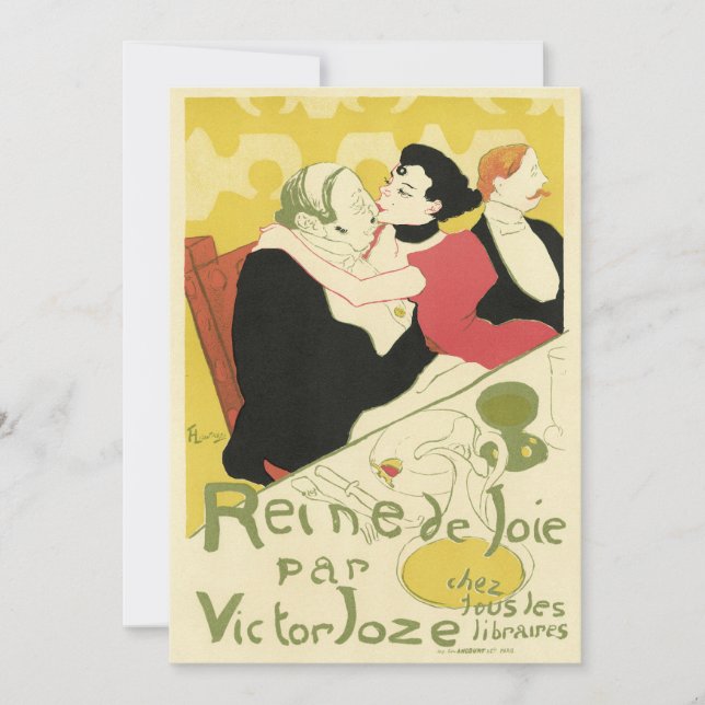 Reine de Joie (Queen of Pleasure) Toulouse Lautrec (Front)