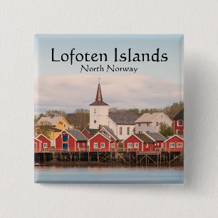 Reine Lofoten Norway Button