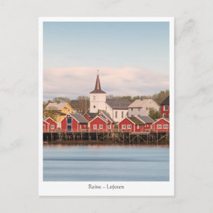 Reine Lofoten Norway Postcard
