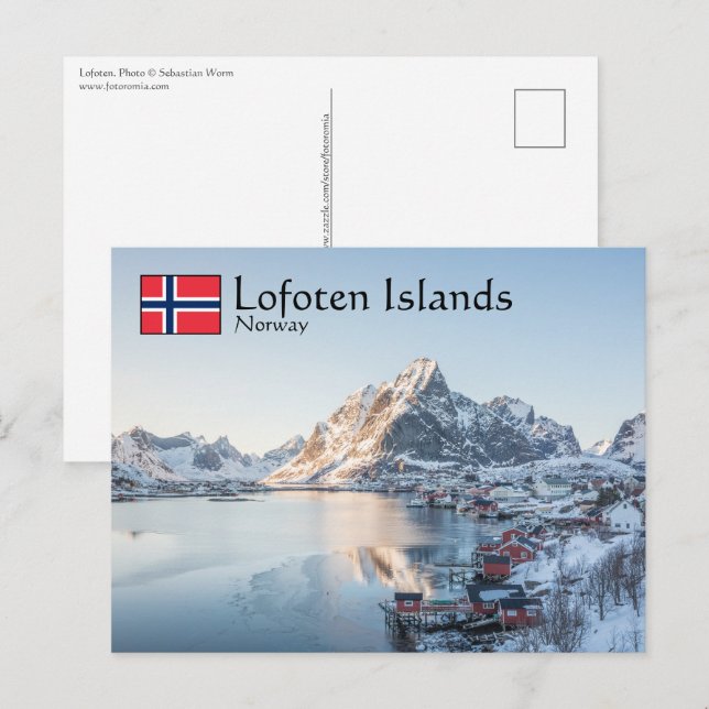 Reine Lofoten Norway Postcard (Front/Back)