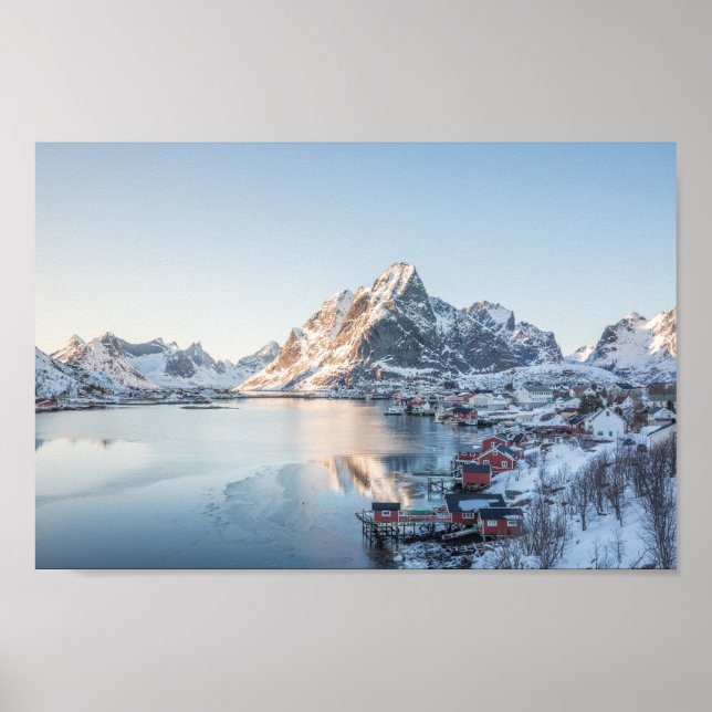 Reine Lofoten Norway Poster (Front)