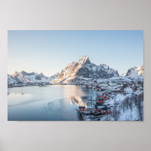 Reine Lofoten Norway Poster