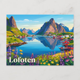 Reine Norway Postcard