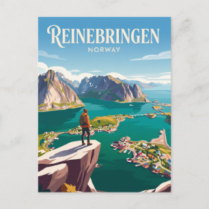 Reinebringen Norway Postcard