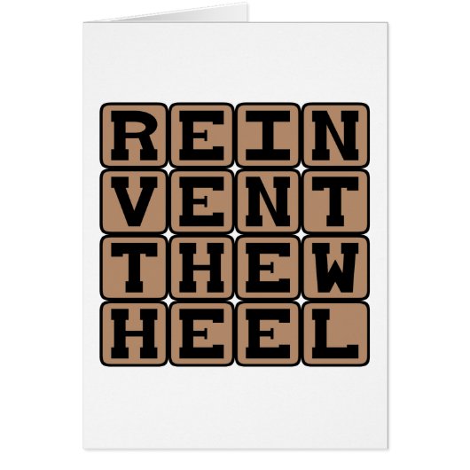 Reinvent The Wheel, Think of a Solution Cards (Front)