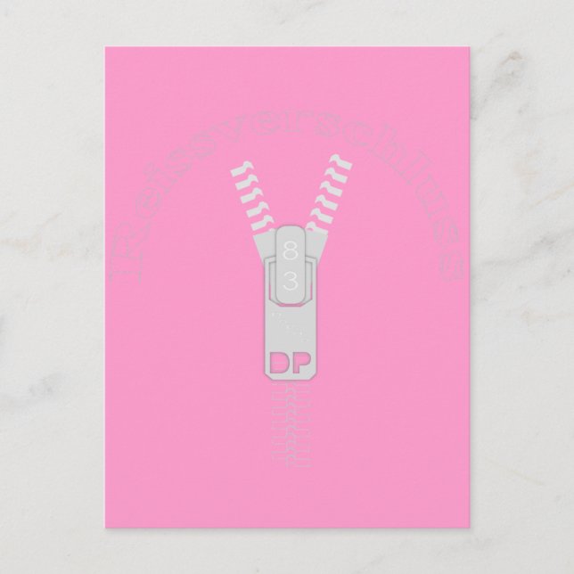 Reissverschluss Postcard (Front)