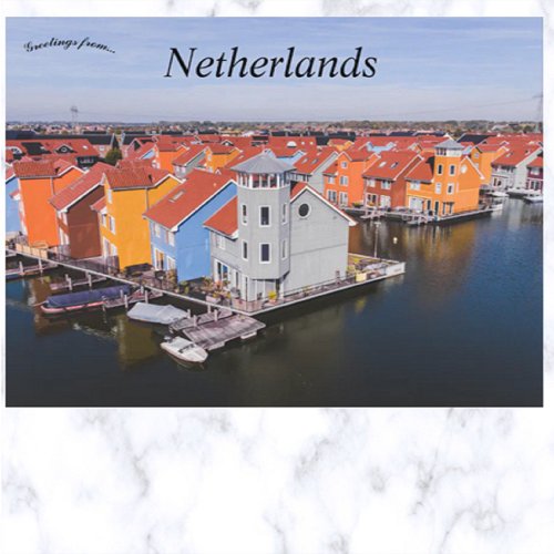 Reitdiephaven Gronigen Netherlands Postcard