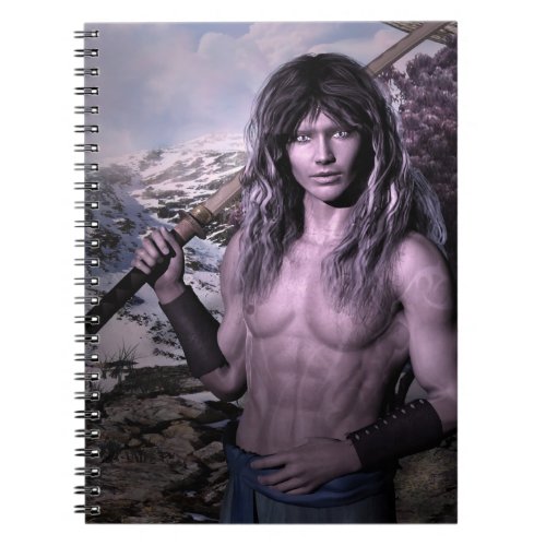 Reith Elven Warrior Fantasy Art Notebook