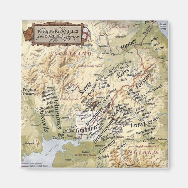 Reiver familes of the border magnet (Front)