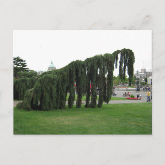 Reject from a horror movie? postcard