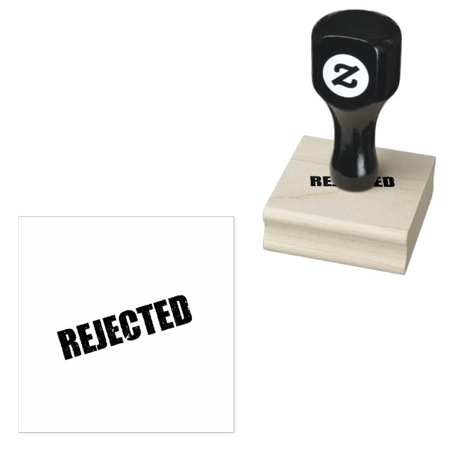 REJECTED Logo Document Control Workflows Red Ink Rubber Stamp (Stamped)