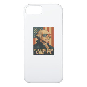 Rejecting Kings Since 1776 Classic Vintage Graphic iPhone 8/7 Case