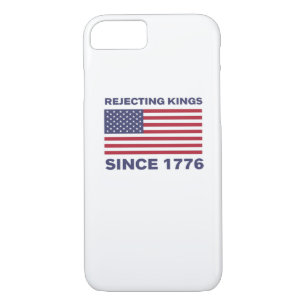 Rejecting Kings Since 1776 Protest Classic Bold St iPhone 8/7 Case