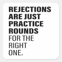 Rejection Encouragement Word Text Art Being Reject