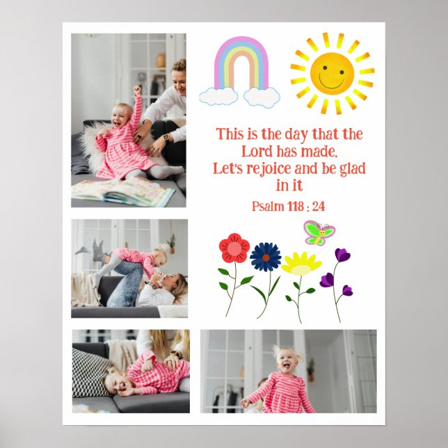 Rejoice and be glad everyday  poster (Front)