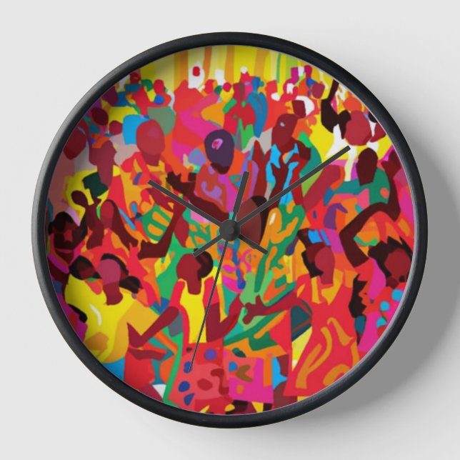 Rejoice And Feel The Holy Spirit Worship Clock (Front)