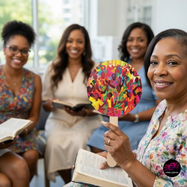 Rejoice And Feel The Holy Spirit Worship Hand Fan (It’s the fan everyone keeps asking about)