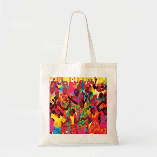 Rejoice And Feel The Holy Spirit Worship Tote Bag (Front)