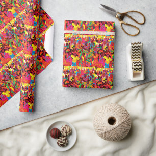 Rejoice And Feel The Holy Spirit Worship Wrapping Paper