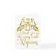 Rejoice Angel Elegant Gold Religious Christmas