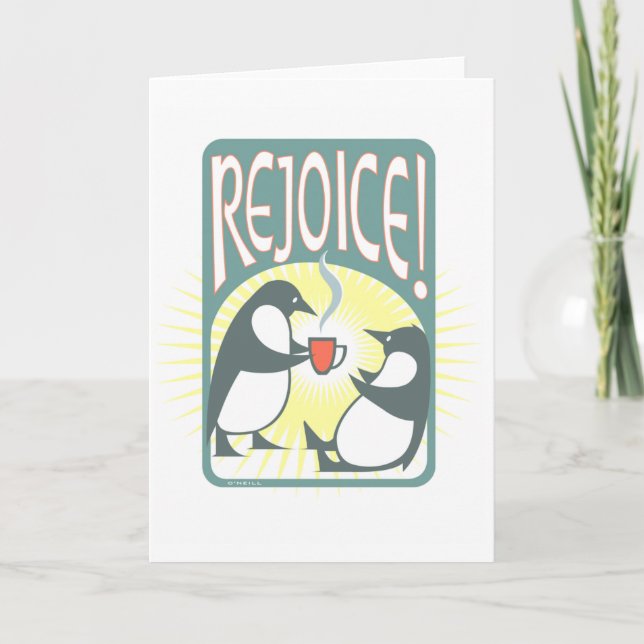 "Rejoice!" -by Gerry O'Neill & gerryoneill.com Holiday Card (Front)