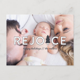 Rejoice Holiday Postcard