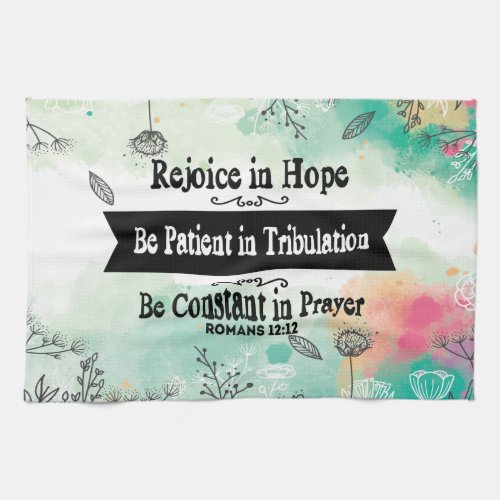 Rejoice in Hope Kitchen Towel