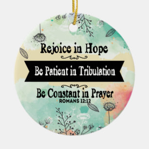 Rejoice in Hope Ornament