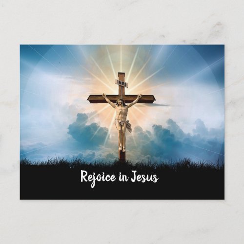 Rejoice in Jesus Postcard