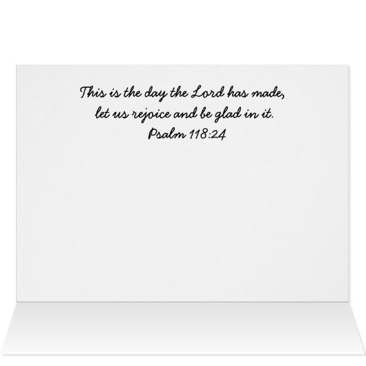Rejoice in the Lord (Inside Horizontal (Top))