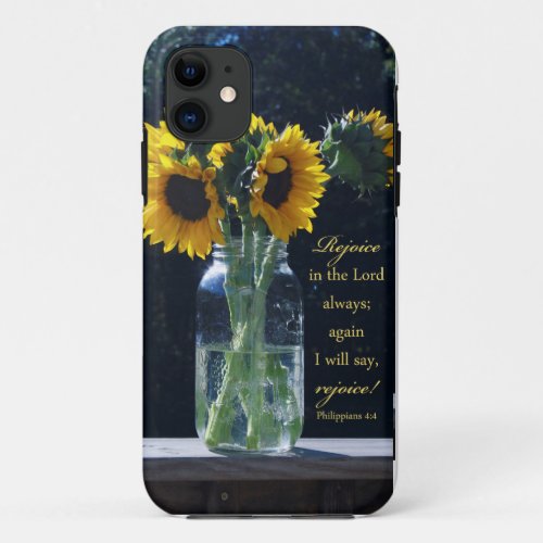 Rejoice in the Lord Christian iPhone 5 5S case