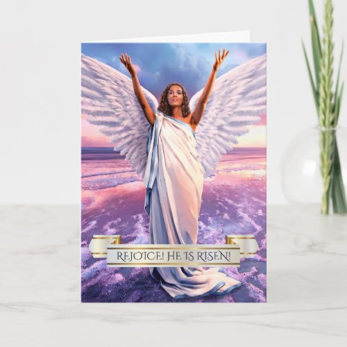 Rejoice Jesus is Risen Easter Greeting Cards