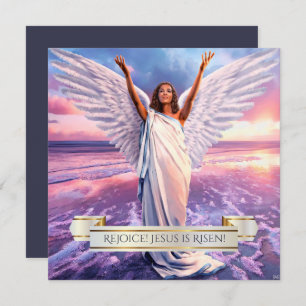 Rejoice! Jesus is Risen. Religious Easter Cards