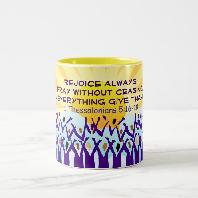 Rejoice mug (Center)