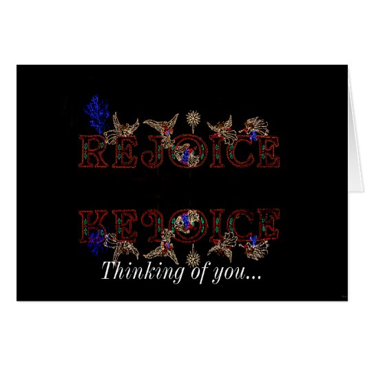 Rejoice Reflections Cards (Front Horizontal)