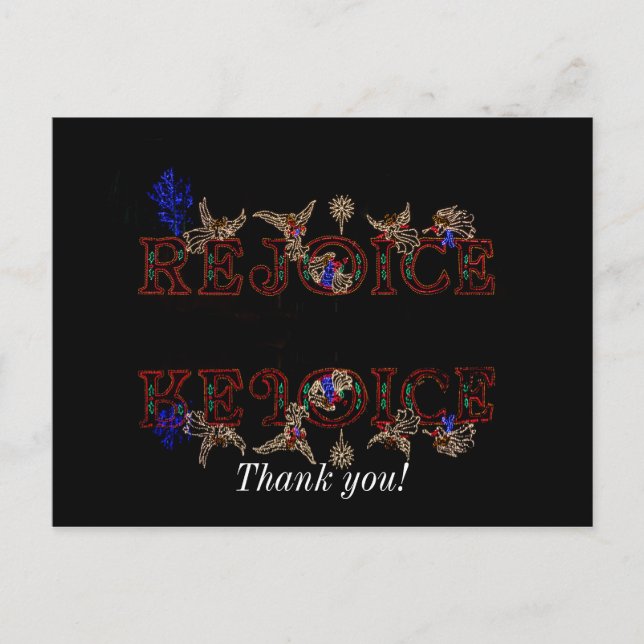 Rejoice Reflections Postcard (Front)