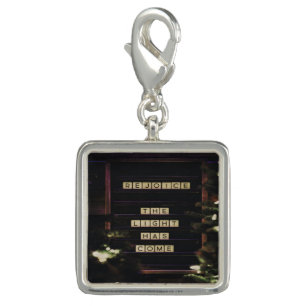 Rejoice The Light Has Come Isaiah 60 Bible Verse Charm