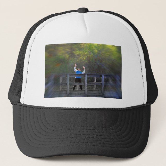 Rejoice Trucker Hat (Front)