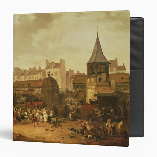 Rejoicing at Les Halles 3 Ring Binder (Front/Inside)