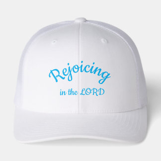 Rejoicing in the LORD, blue